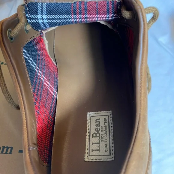 L.L. Bean Brown Leather East Point Oxford - Men 10W - New  display picture 2